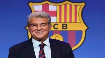 لابورتا يرفع معنويات لاعبي برشلونة قبل لقاء الاتلتي – كورة بريك